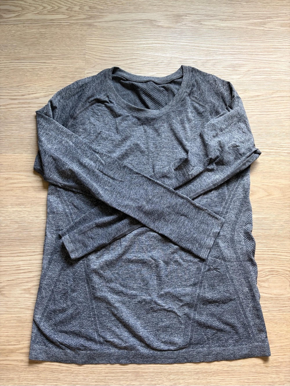 Women’s Athleta Long Sleeve Grey Running Top